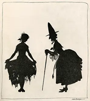 Cinders: Cinderella by Arthur Rackham