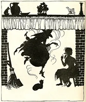 Cinders: Cinderella by Arthur Rackham