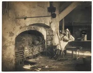 Scullery: CINDERELLA BY THE FIRE