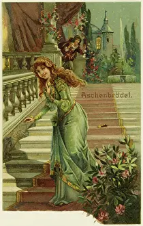 Perraults: Cinderella leaving the palace