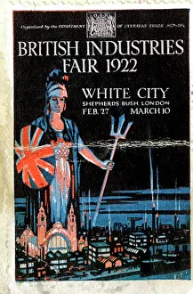 Cinderella: Cinderella stamp, British Industries Fair, White City, 1922