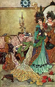 Charles Folkard Collection (peter Cope): Cinderella & the Ugly Sisters