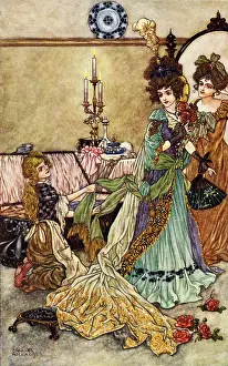 Folkard: Cinderella and her ugly step-sisters