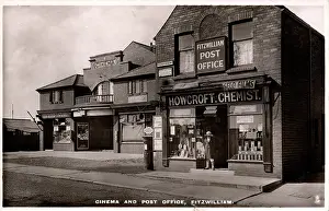 Tobacconist: Cinema & Post Office, Fitzwilliam, Yorkshire