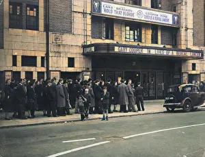 Barnaby (colourised): CINEMA QUEUE 1935
