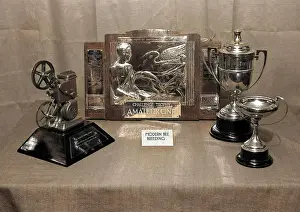 Greyhounds: Cinematography trophies on display