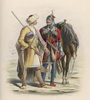 Circassian: Two Circassian soldiers