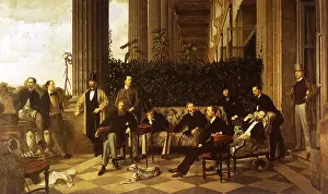 Royale: The Circle of the Rue Royale, by Tissot