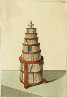 Moveable: CIRCULAR BOOKCASE