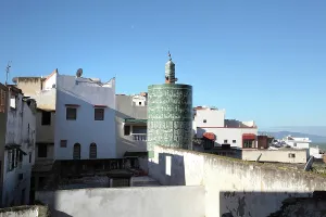 Quran: Circular minaret, Moulay Idriss, Meknes-Tafilalet, Morocco