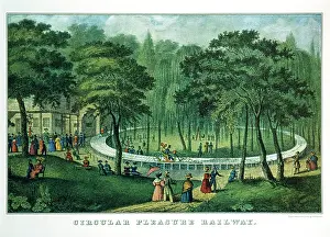 Classy: Circular Pleasure Railway in a park