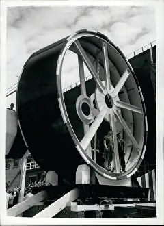 Enough: Circular section of nuclear submarine, Barrow-in-Furness