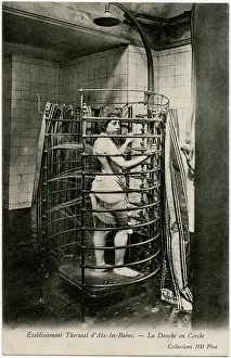 Pipework: Circular Shower at The Thermal Baths, Aix-les-bains, France