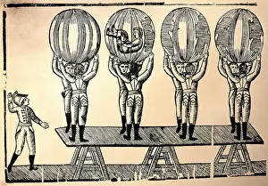 Showmen: circus, acrobatics, band jumping, Circus gynasticus