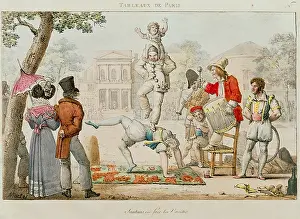 Ther: circus, acrobatics, ground acrobatics, artists