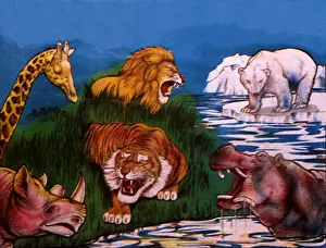 Hippopotamus: Circus Animals