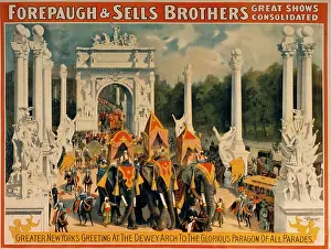 Dewey: Circus - Entertainment - Forepaugh & Sells