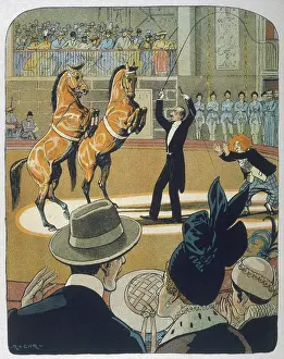 Ringmaster: CIRCUS HORSES/1916