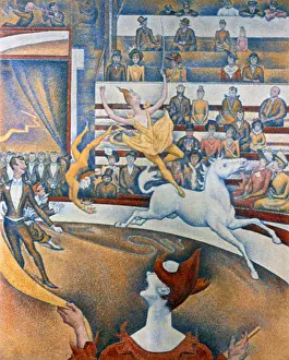 Seurat: The Circus (Le Circque), 1891: Georges-Pierre