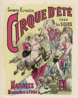 Cirque: CIRCUS POSTER/PARIS