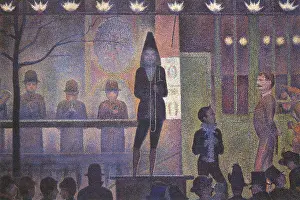 Dots: Circus Sideshow, by Georges Seurat