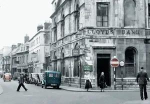 Cirencester: Cirencester, Castle Street c1950