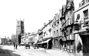 Cirencester: Cirencester, Market Place 1898