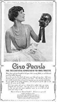 Complement: Ciro's pearls advert, 1927