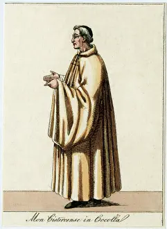 Cistercians: CISTERCIAN MONK IN COWL