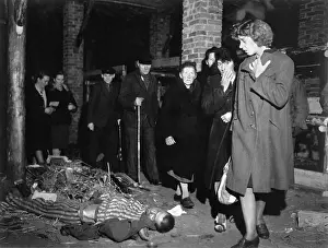 Malnutrition: Citizens of Ludwigslust were forced by U.S. Army