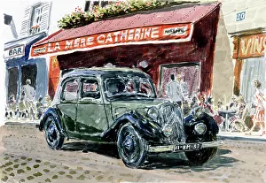 Citroen: Citroen 7CV Traction Car