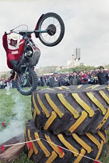 Motorcyclists: City day in Moscow