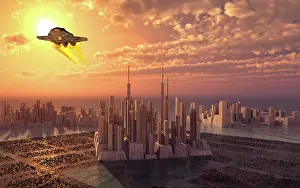 Orbital: A city of the future at a coastal location