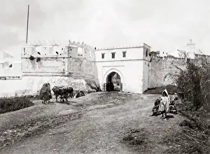 Tangier: City gate, Tangier, Morocco, c.1890's