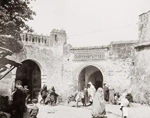 Tangiers: City Gate, Tangier, Morocco, c.1900