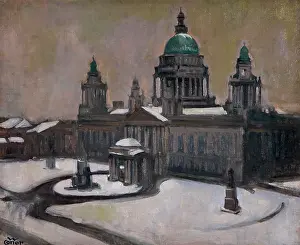 Conor: The City Hall under Snow cs