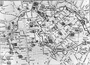 Bastion: City map of Berlin, around 1935