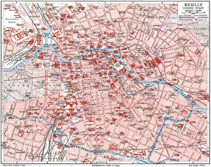Midtown: City maps, Berlin, 1904