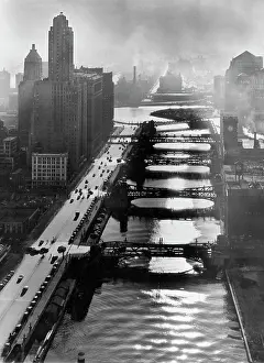 Drawbridges: Cityscape of Chicago