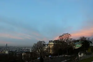 Funiculaire: Cityscape from Montmartre, Paris
