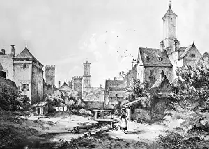 Recognized: Cityscape of Munich, 1840