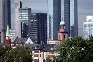 Paulskirche: Cityview of Frankfurt am Main