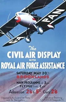 Weybridge: CIVIL AIR DISPLAY- 1920S