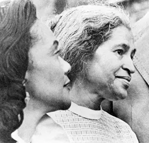 Coretta: Civil rights activists Coretta King and ?