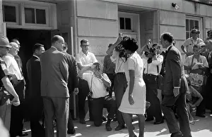 Katzenbach: Civil rights, Vivian Malone (front, right ?