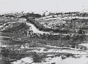 Lcgr2018: US Civil War, 1861-65. Union troops drilling