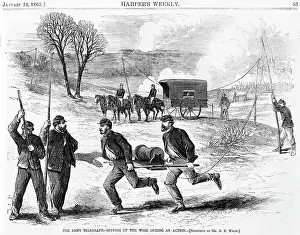 Fredericksburg: The Civil War. The Army telegraph - setting ?