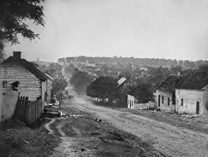 Sharpsburg: US Civil War. Battle of Antietam, also called