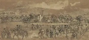 Sharpsburg: US Civil War. Battle of Antietam, also called