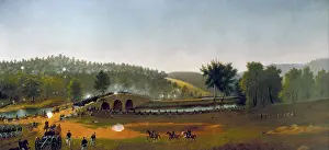Sharpsburg: US Civil War. Battle of Antietam, also called